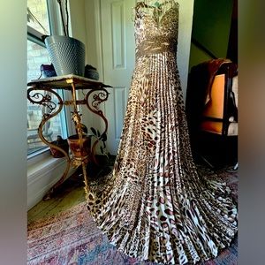 ASPEED PROM DREES  SZ L 100% polyester